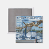 Tarpon Springs Sponge Bootmagneet Magneet (Voorkant / Achterkant)