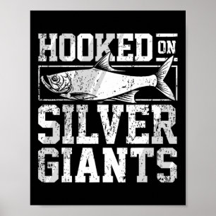 Tarpon Vist Trip - Zilveren Tarpon Angler - Vis Poster