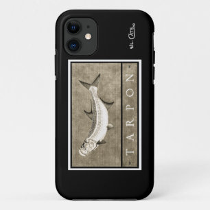 Tarpon  zwart-wit iPhone 5 Hoesje