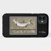Tarpon  zwart-wit iPhone 5 Hoesje (Achterkant (horizontaal))