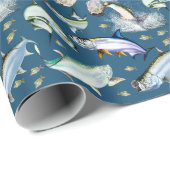 Tarpons overal cadeaupapier (Rol Hoek)