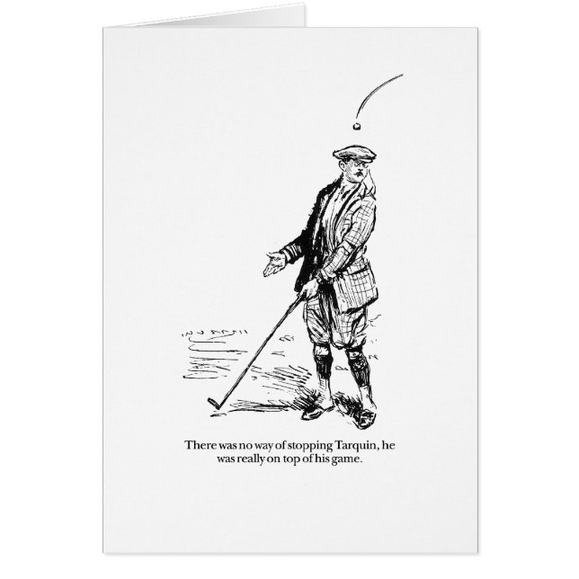 Tarquin en Golf (Voorkant)