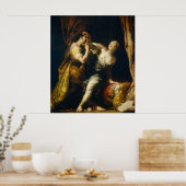 Tarquin Lucretia - Poster d'art de Giuseppe Crespi (Cuisine)