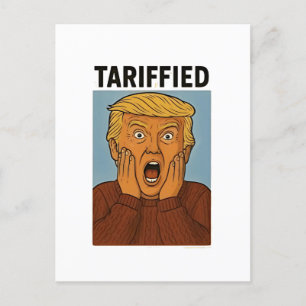 Tarrified Resist Ik sta met pinguïns Aankondigingskaart