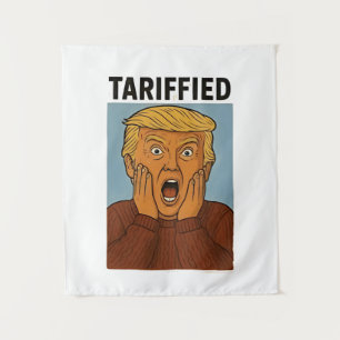 Tarrified Resist Ik sta met pinguïns Wandkleed