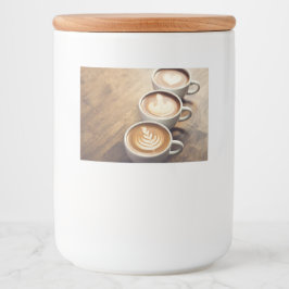 tarros de comidas decápsulas de café voedselcontainer etiket