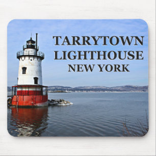 Tarrytown Lighthouse, New York Mousepad Muismat