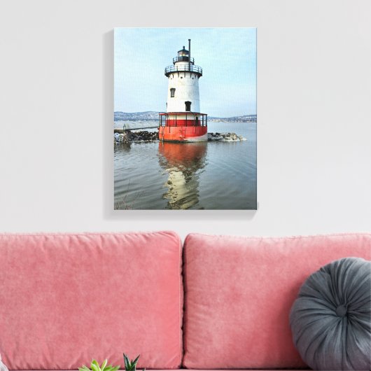 Tarrytown Lighthouse New York toile enrobée Imprim (Insitu(Salon))
