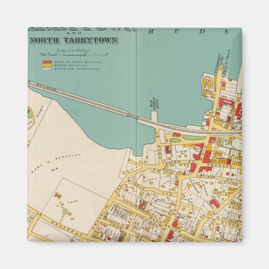 Tarrytown, N Tarrytown Magneet (Voorkant)