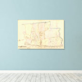 Tarrytown, New York Canvas Afdruk (Insitu (Houten vloer))