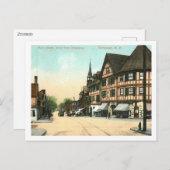 Tarrytown NY, Main St, 1910 Briefkaart (Voorkant / Achterkant)