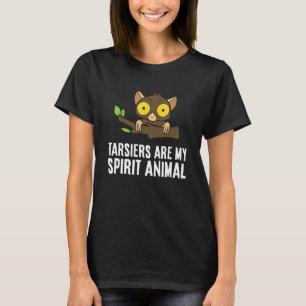 Tarsiers zijn mijn dierenkop ape Tarsier T-shirt