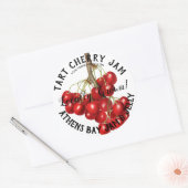 Tart Cherry Jam Product Label (Envelop)