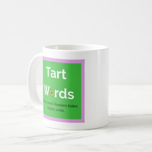 Tart Words Mok (Voorkant links)
