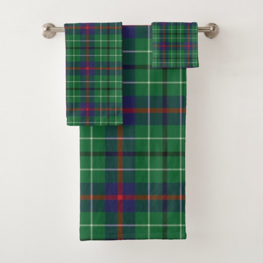 Tartan à carreaux rustique Duncan (En situation)