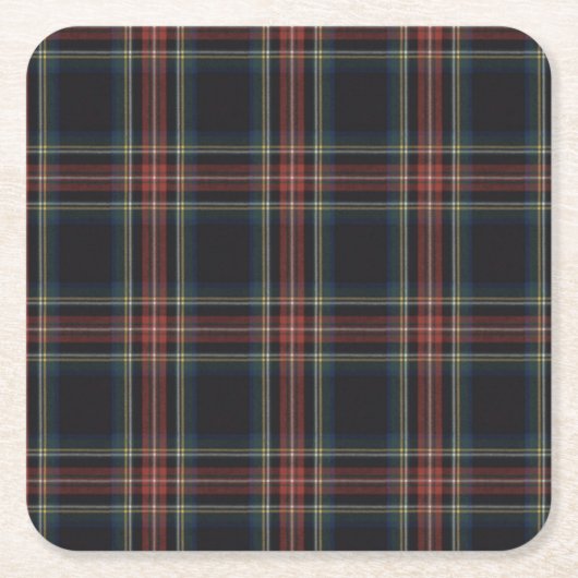 Tartan Aangepaste Onderzetters (Voorkant)
