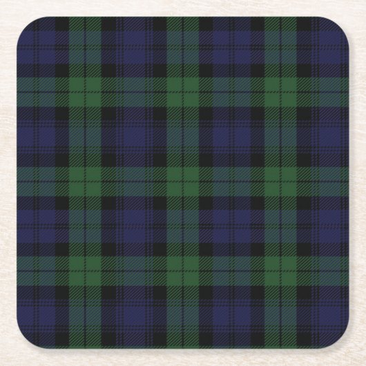 Tartan Aangepaste Onderzetters (Voorkant)