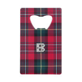 Tartan avec vos initiales (Devant)