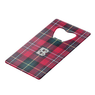 Tartan avec vos initiales