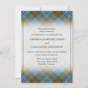 Tartan Beauty Clan Anderson Scottish Pset