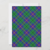 Tartan Beauty Clan Carmichael Scottish Pset (Achterkant)