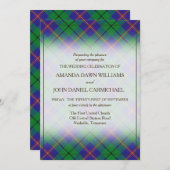 Tartan Beauty Clan Carmichael Scottish Pset (Voorkant / Achterkant)