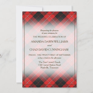 Tartan Beauty Clan Cunningham Scottish Pset