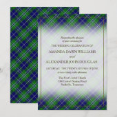 Tartan Beauty Clan Douglas Scottish Pset (Voorkant / Achterkant)