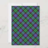 Tartan Beauty Clan Galbraith Scottish Pset (Achterkant)