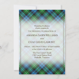 Tartan Beauty Clan Lamont Scottish Pset