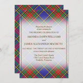Tartan Beauty Clan MacBeth Scottish Pset (Voorkant / Achterkant)