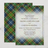 Tartan Beauty Clan MacRae Scottish Pset (Voorkant / Achterkant)