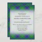 Tartan Beauty Clan Oliphant Scottish Pset (Voorkant / Achterkant)