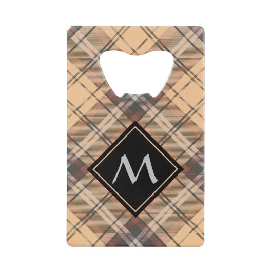 Tartan beige et Brown (Devant)