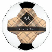 Tartan beige et Brown (Devant)