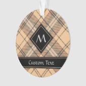 Tartan beige et marron (devant)