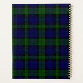 Tartan Black Watch Bleu Vert Carreaux (Dos)