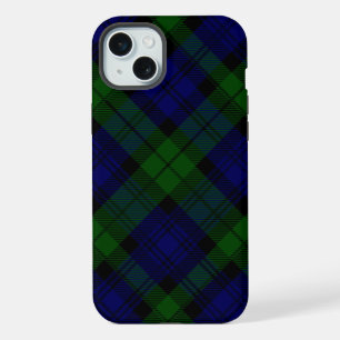 Tartan Black Watch bleu vert carreaux