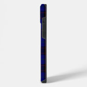 Tartan bleu noir carreau à la maison (Côté gauche)