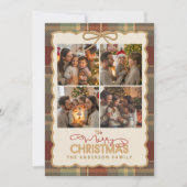 Tartan Border Noël 4 Modèle photo ID1141A (Devant)