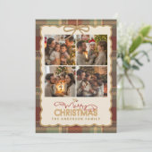 Tartan Border Noël 4 Modèle photo ID1141A (Debout devant)