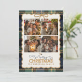 Tartan Border Noël 4 Modèle photo ID1141B (Debout devant)