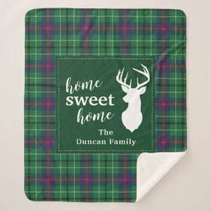Tartan Christmas Sweet Home Plaid Personnalisé