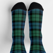 Tartan Clan Campbell Green Check Pset Sokken (Top)