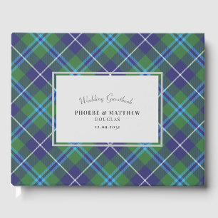 Tartan Clan Douglas Plaid Livre d'Invitation