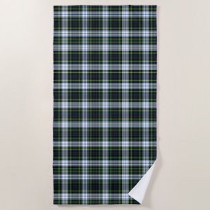 Tartan Clan Gordon Pset Paars Green Gecontroleerd Strandlaken