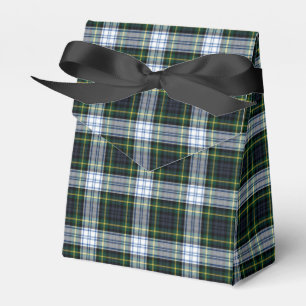 Tartan Clan Gordon White Green Pset Bedankdoosjes