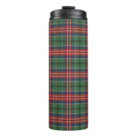 Tartan Clan MacCulloch Pset Green Red Check