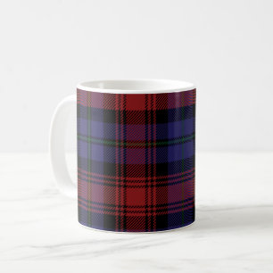 Tartan Clan MacLachlan Pset Black Red Check Koffiemok
