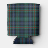 Tartan Clan Robertson Pset Green Blue Pattern Blikjeskoeler (Voorkant)